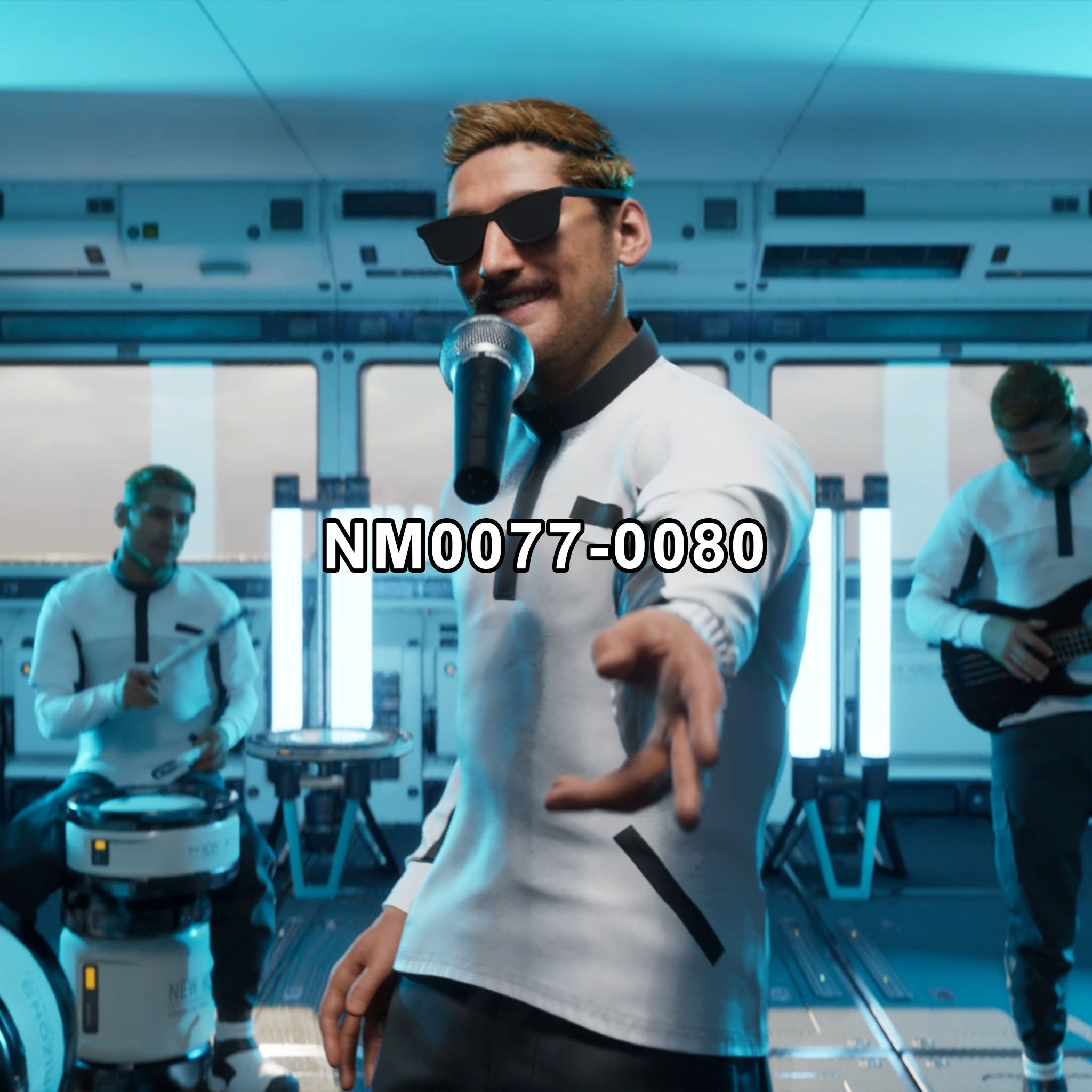 NM0077-0080 | Band "Back to the Groove"